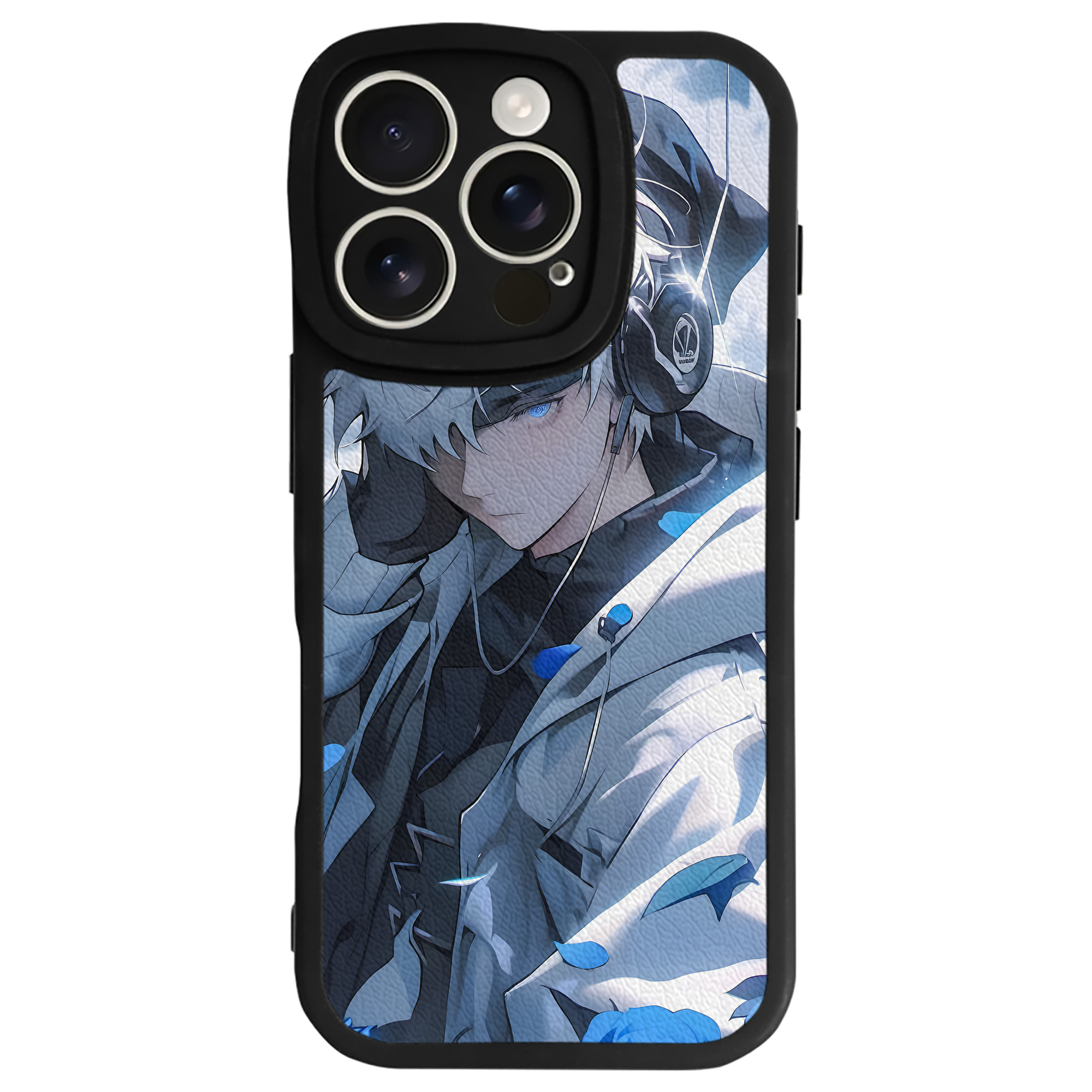 （画像用） 呪術廻戦 Jujutsu Kaisen 【iPhone 16シリーズ対応】シリコンスマホケース（レザー調） 材質：シリコン